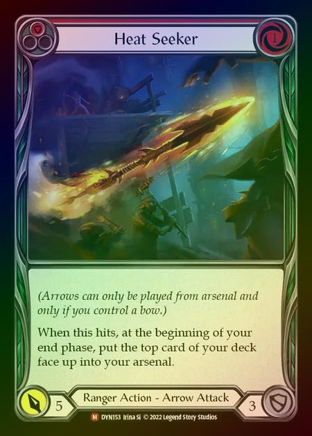 【RF】[Ranger] Heat Seeker [DYN153-M] Rainbow Foil