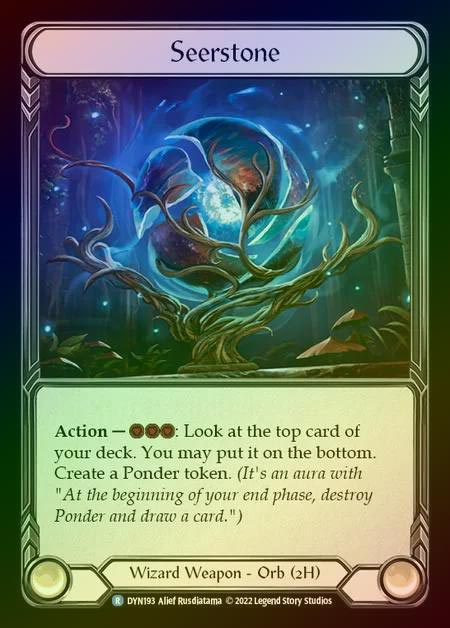 【RF】[Wizard] Seerstone [DYN193-R] Rainbow Foil