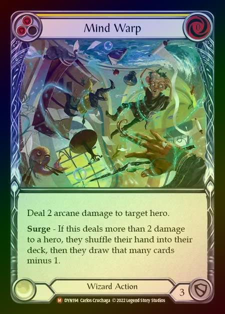 【RF】[Wizard] Mind Warp [DYN194-M] Rainbow Foil