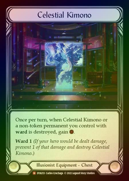 【RF】[Illusionist] Celestial Kimono [DYN213-M] Rainbow Foil