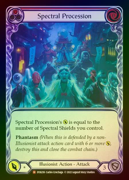 【RF】[Illusionist] Spectral Procession [DYN216-M] Rainbow Foil