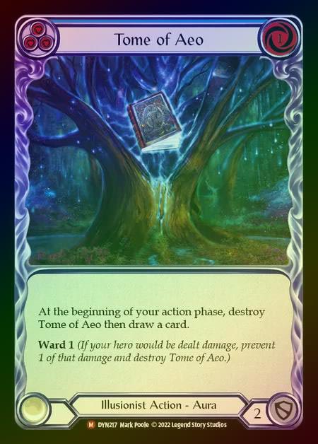 【RF】[Illusionist] Tome of Aeo [DYN217-M] Rainbow Foil
