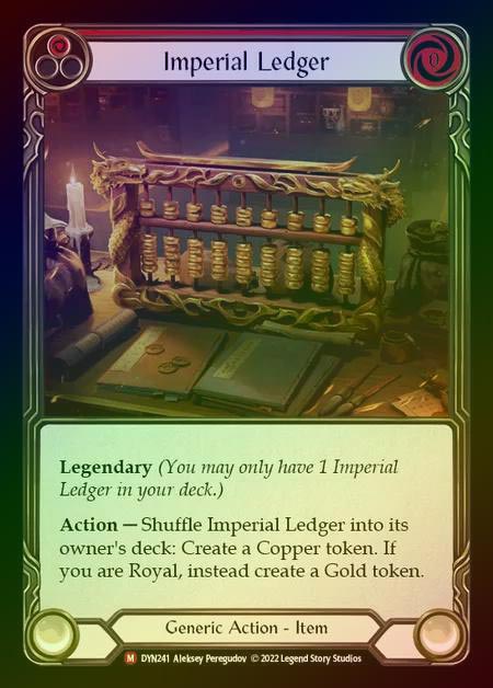 【RF】[Generic] Imperial Ledger [DYN241-M] Rainbow Foil