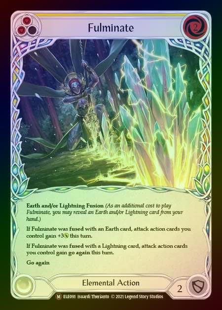 【RF】[Elemental] Fulminate [UL-ELE091-M] Rainbow Foil