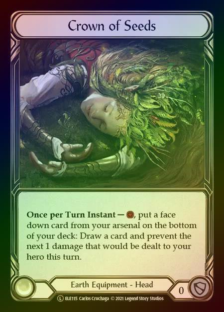 【RF】[Earth] Crown of Seeds [UL-ELE115-L] Rainbow Foil