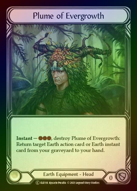 【RF】[Earth] Plume of Evergrowth [UL-ELE116-C] Rainbow Foil