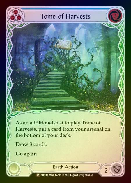 【RF】[Earth] Tome of Harvests [UL-ELE118-M] Rainbow Foil