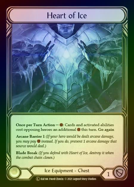 【RF】[Ice] Heart of Ice [UL-ELE144-L] Rainbow Foil