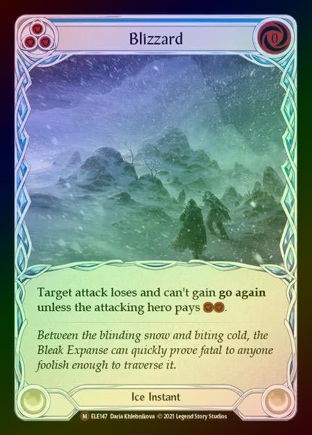 【RF】[Ice] Blizzard [UL-ELE147-M] Rainbow Foil