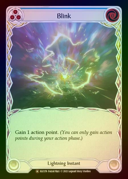 【RF】[Lightning] Blink [UL-ELE176-M] Rainbow Foil