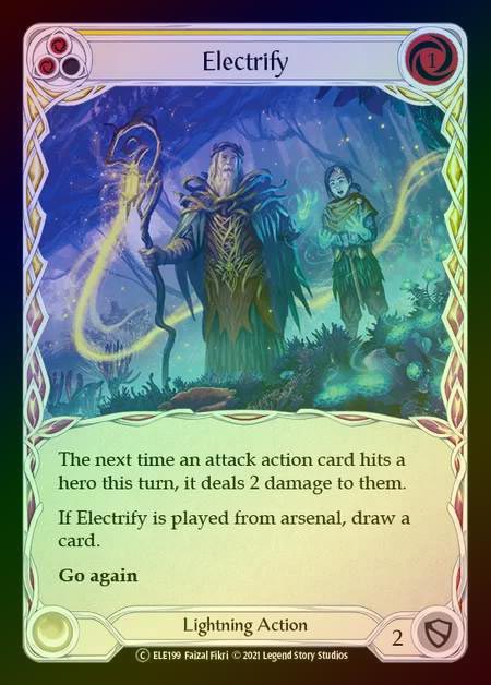 【RF】[Lightning] Electrify (yellow) [UL-ELE199-C] Rainbow Foil