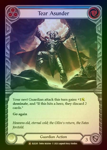【RF】[Guardian] Tear Asunder [UL-ELE205-M] Rainbow Foil