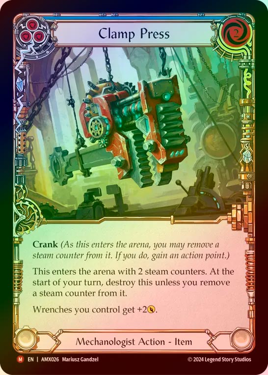 【RF】【EN】[Mechanologist] クランププレス/Clamp Press [AMX026-M]