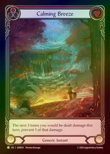 【RF】【EN】[Generic] 安らぎの風/Calming Breeze (red) [GEM031-P]