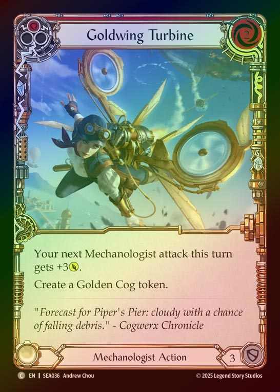 【RF】【EN】[Mechanologist] タービン式黄金翼/Goldwing Turbine [SEA036-C]