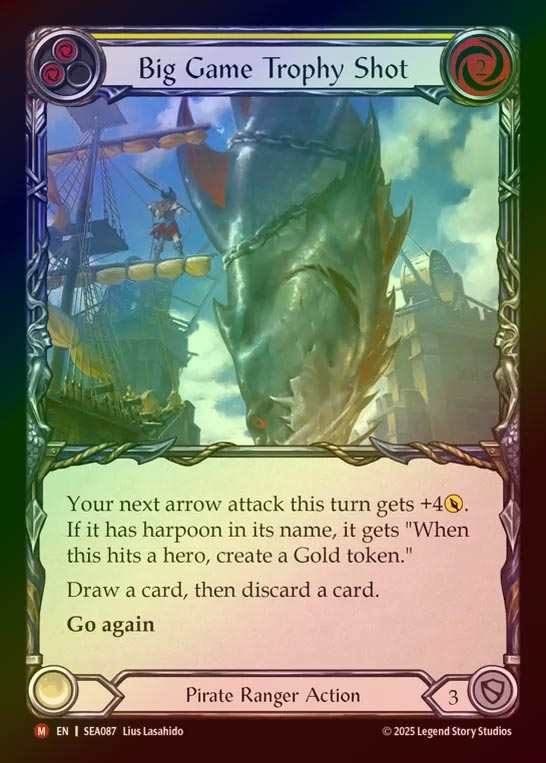【RF】【EN】[Pirate Ranger] 大物獲りの一撃/Big Game Trophy Shot [SEA087-M]