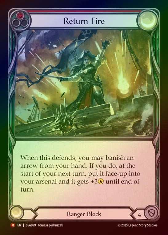 【RF】【EN】[Ranger] 応戦砲火/Return Fire [SEA099-M]