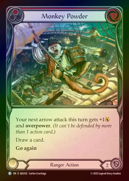 【RF】【EN】[Ranger] 火薬猿/Monkey Powder (red)  [SEA102-R]