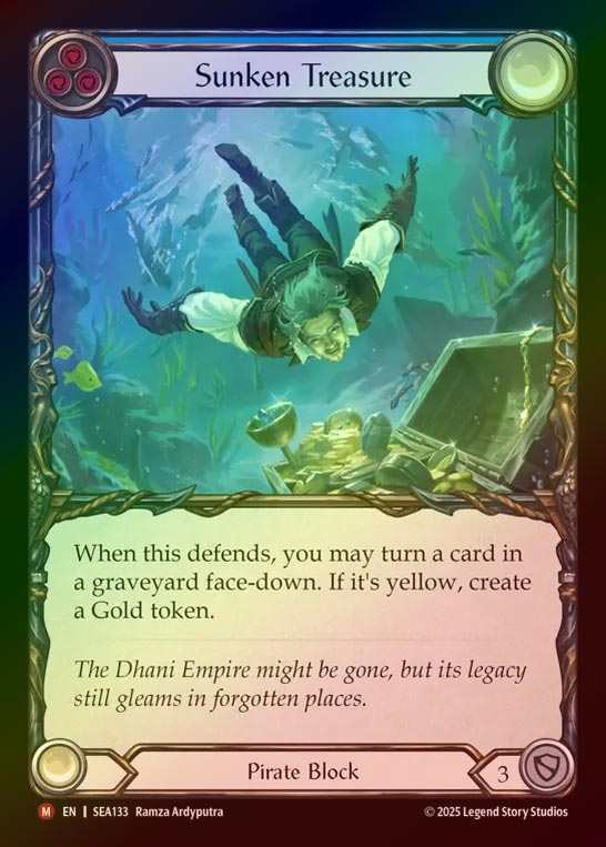 【RF】【EN】[Pirate] 海底の財宝/Sunken Treasure [SEA133-M]