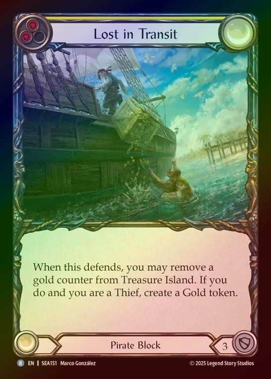 【RF】【EN】[Pirate] 運送遺失/Lost in Transit (yellow)  [SEA151-R]