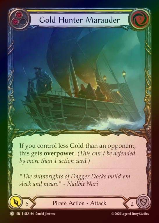 【RF】【EN】[Pirate] ゴールドハンターの略奪者/Gold Hunter Marauder (yellow)  [SEA164-C]