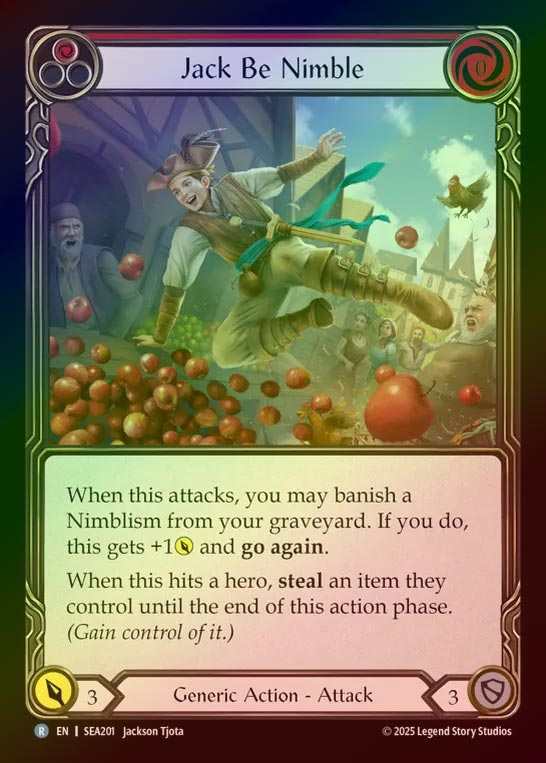 【RF】【EN】[Generic] 機敏なジャック/Jack Be Nimble (red)  [SEA201-R]