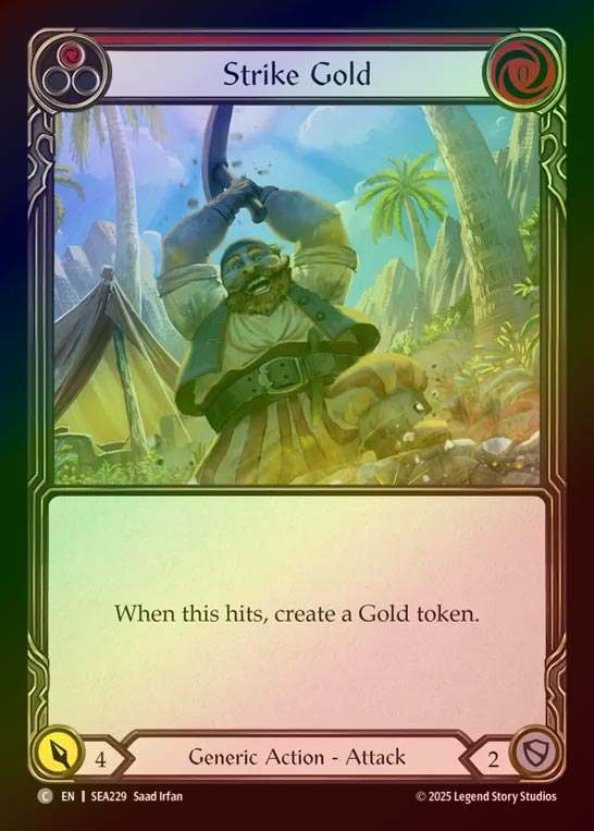 【RF】【EN】[Generic] 金鉱掘り/Strike Gold (red)  [SEA229-C]