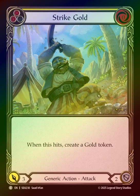 【RF】【EN】[Generic] 金鉱掘り/Strike Gold (yellow)  [SEA230-C]