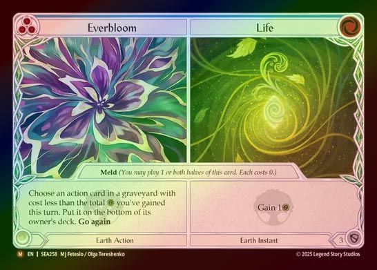 【RF】【EN】[Earth] 常咲+生命/Everbloom+Life [SEA258-M]