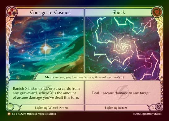 【RF】【EN】[Lightning Wizard] コスモとの交信+ショック/Consign to Cosmos+Shock [SEA259-M]