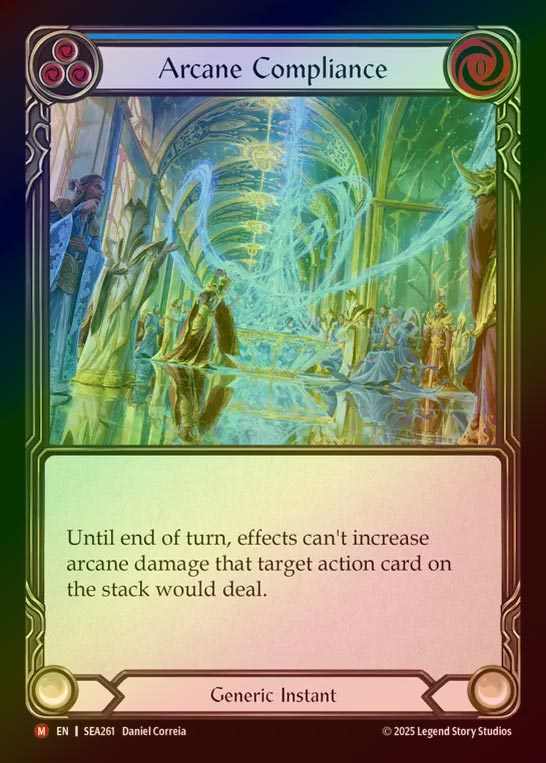 【RF】【EN】[Generic] 秘術協議会/Arcane Compliance [SEA261-M]