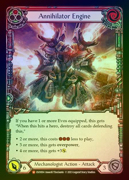 【RF】[Mechanologist] Annihilator Engine [EVO054-M] Rainbow Foil
