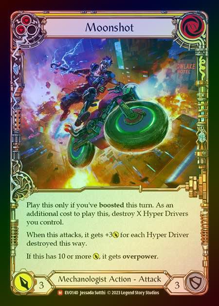 【RF】[Mechanologist] Moonshot [EVO140-M] Rainbow Foil