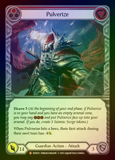 【RF】[Guardian] Pulverize [EVR021-M] Rainbow Foil