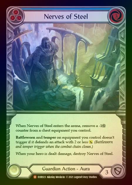 【RF】[Guardian] Nerves of Steel [EVR023-M] Rainbow Foil