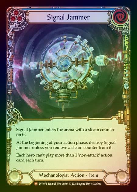 【RF】[Mechanologist] Signal Jammer [EVR071-M] Rainbow Foil