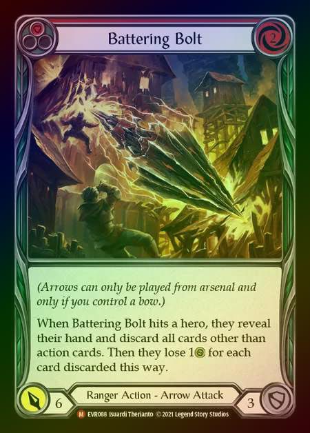 【RF】[Ranger] Battering Bolt [EVR088-M] Rainbow Foil
