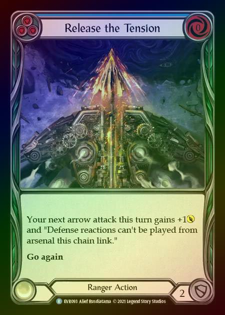 【RF】[Ranger] Release the Tension [EVR093-R] (blue) Rainbow Foil