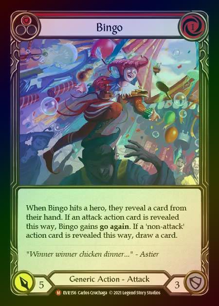 【RF】[Generic] Bingo [EVR156-M] Rainbow Foil