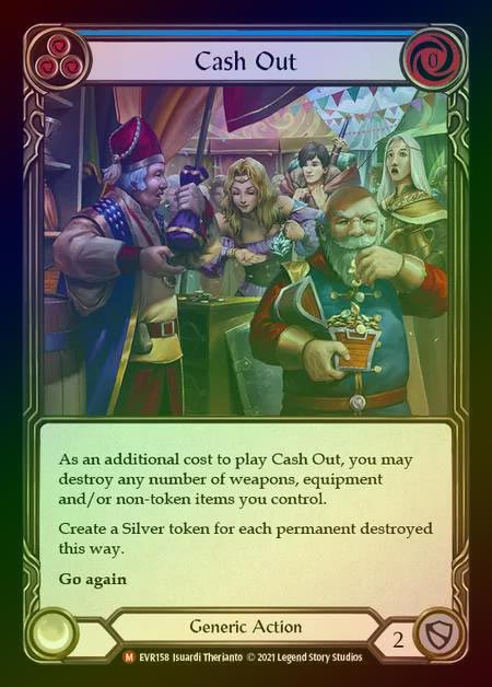 【RF】[Generic] Cash Out [EVR158-M] Rainbow Foil
