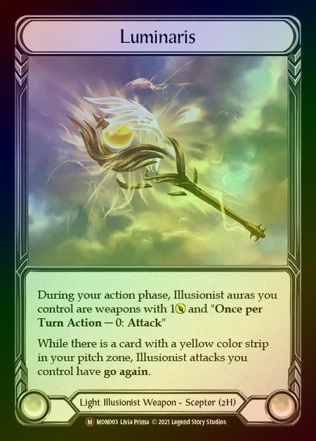 【RF】[Light Illusionist] Luminaris [UL-MON003-M] Rainbow Foil