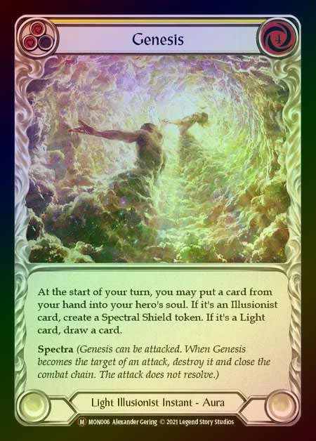 【RF】[Light Illusionist] Genesis [UL-MON006-M] Rainbow Foil