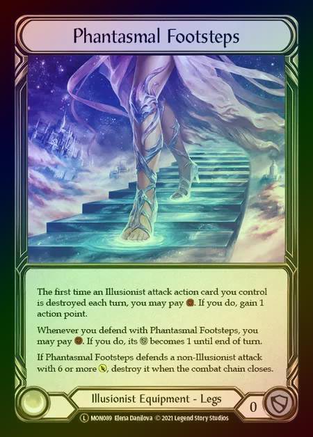 【RF】[Illusionist] Phantasmal Footsteps [UL-MON089-L] Rainbow Foil