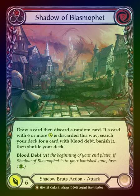 【RF】[Shadow Brute] Shadow of Blasmophet [UL-MON125-M] Rainbow Foil