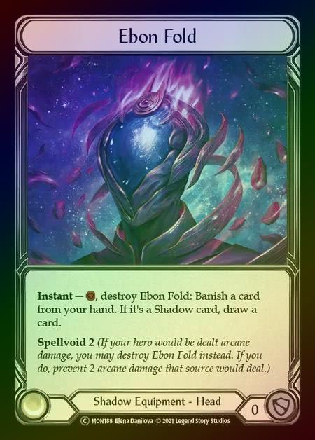 【RF】[Shadow] Ebon Fold [UL-MON188-C] Rainbow Foil