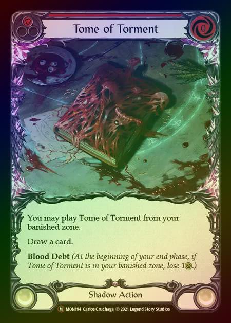 【RF】[Shadow] Tome of Torment [UL-MON194-M] Rainbow Foil