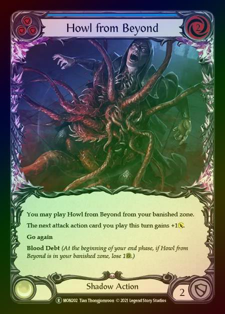 【RF】[Shadow] Howl from Beyond [UL-MON202-R] (blue) Rainbow Foil