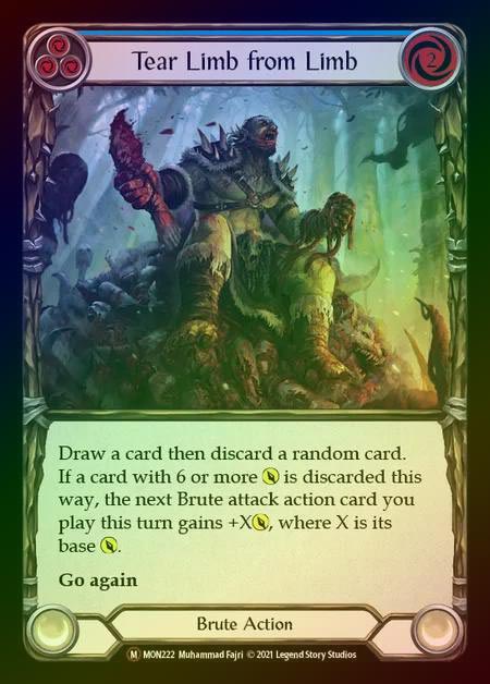【RF】[Brute] Tear Limb From Limb [UL-MON222-M] Rainbow Foil