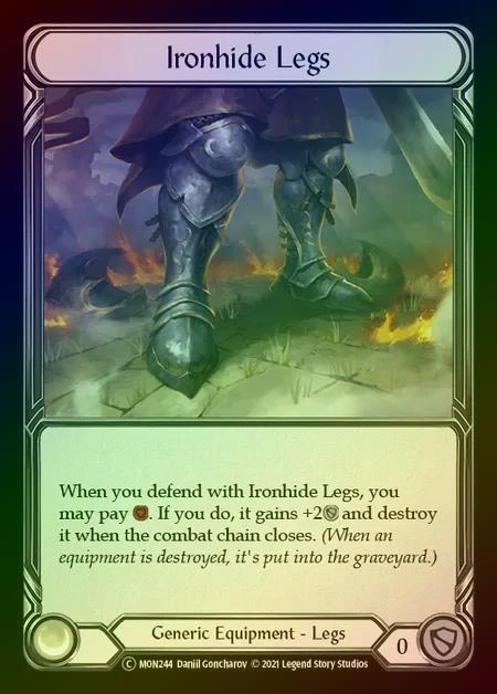 【RF】[Generic] Ironhide Legs [UL-MON244-C] Rainbow Foil