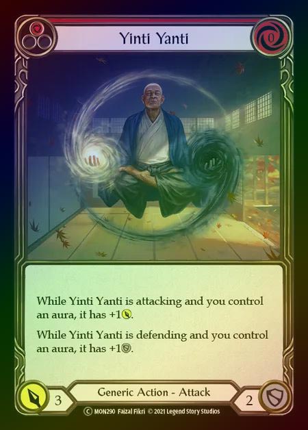 【RF】[Generic] Yinti Yanti [UL-MON290-C] (red) Rainbow Foil